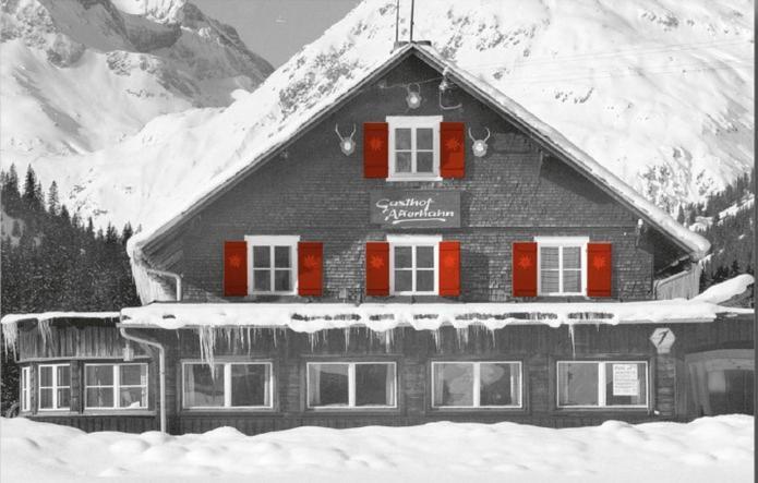 Gasthof Auerhahn レッヒ エクステリア 写真